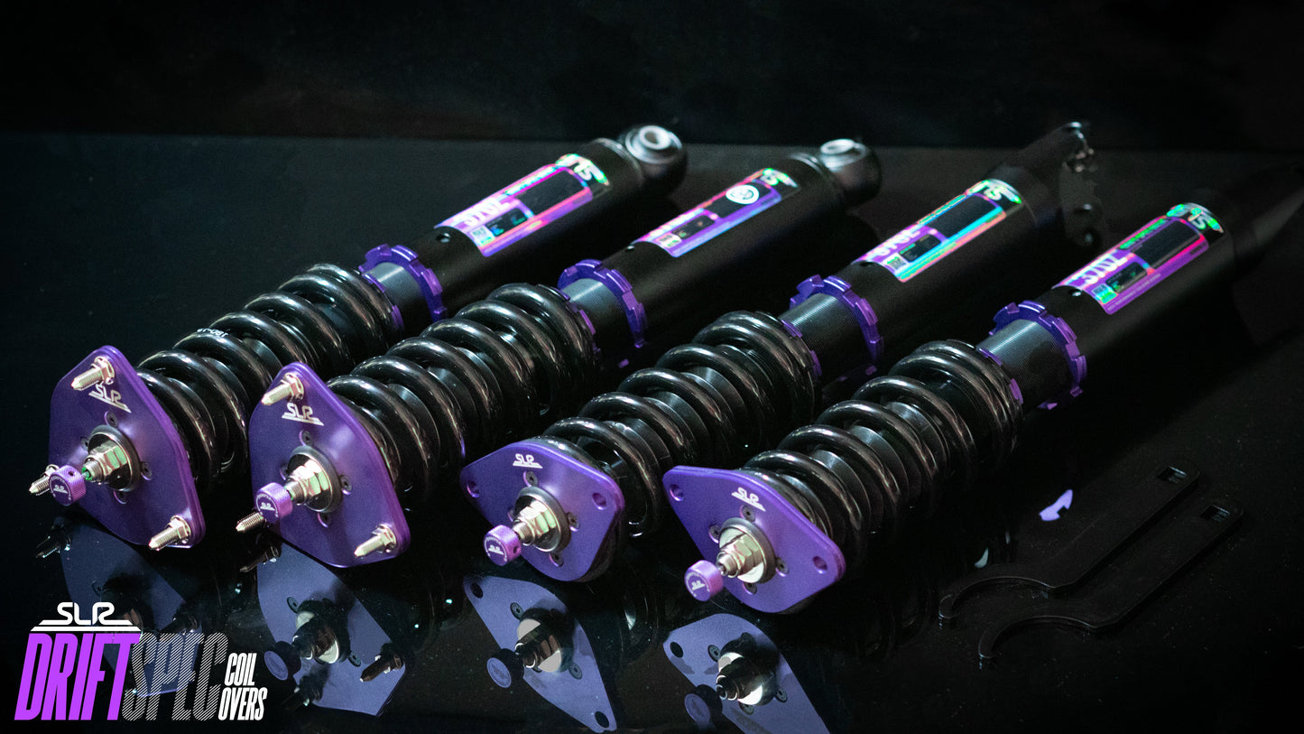 SLR Drift Spec Coilovers for Toyota GT86, GR86, Scion FR-S, Subaru BRZ