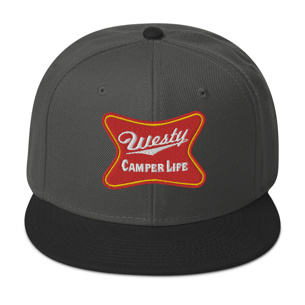 Westy Camper Life Snapback Hat
