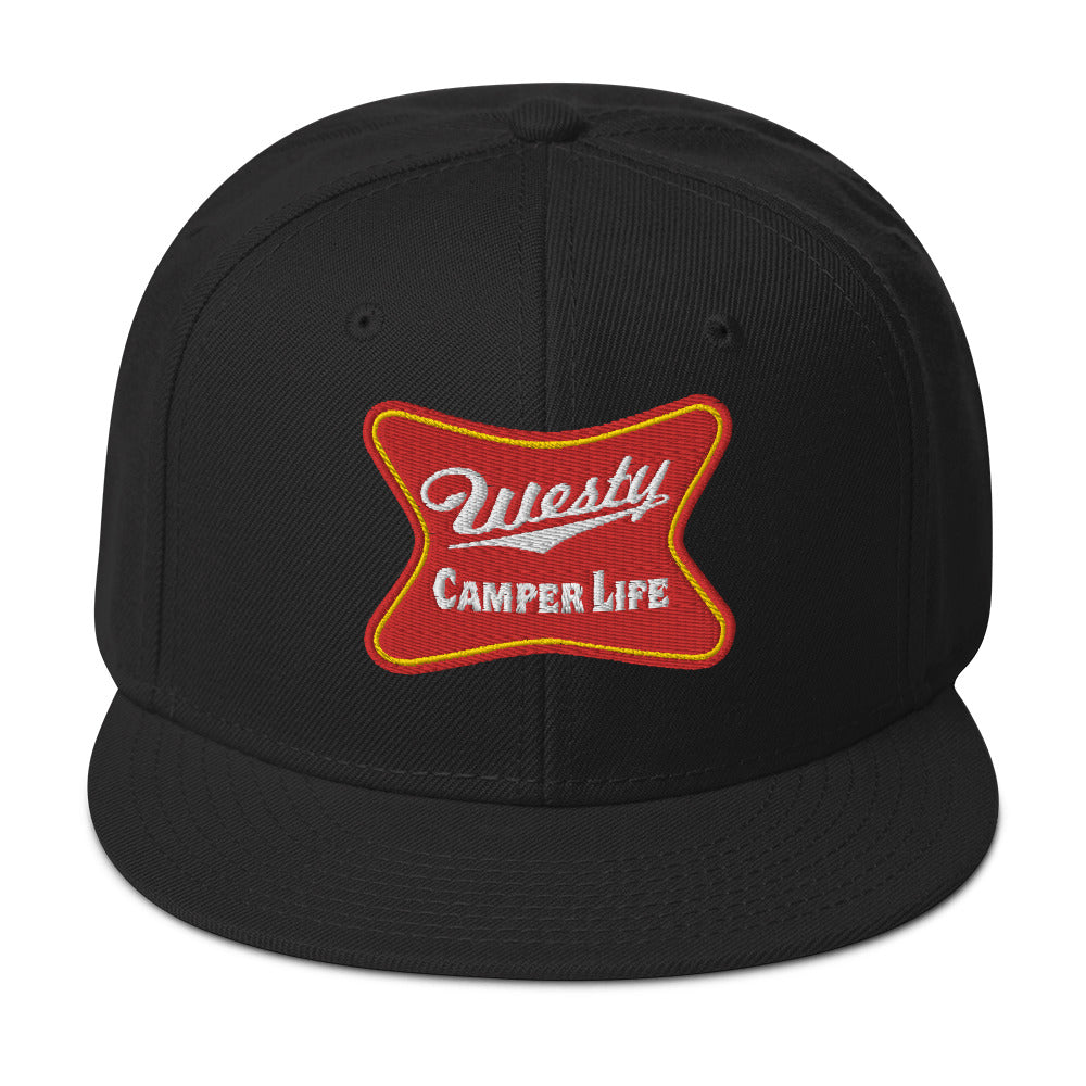 Westy Camper Life Snapback Hat