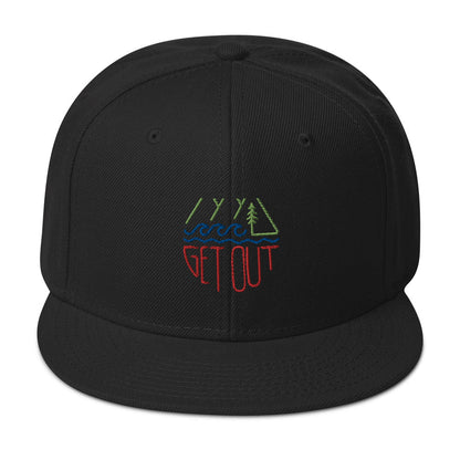 Get Out Snapback Hat