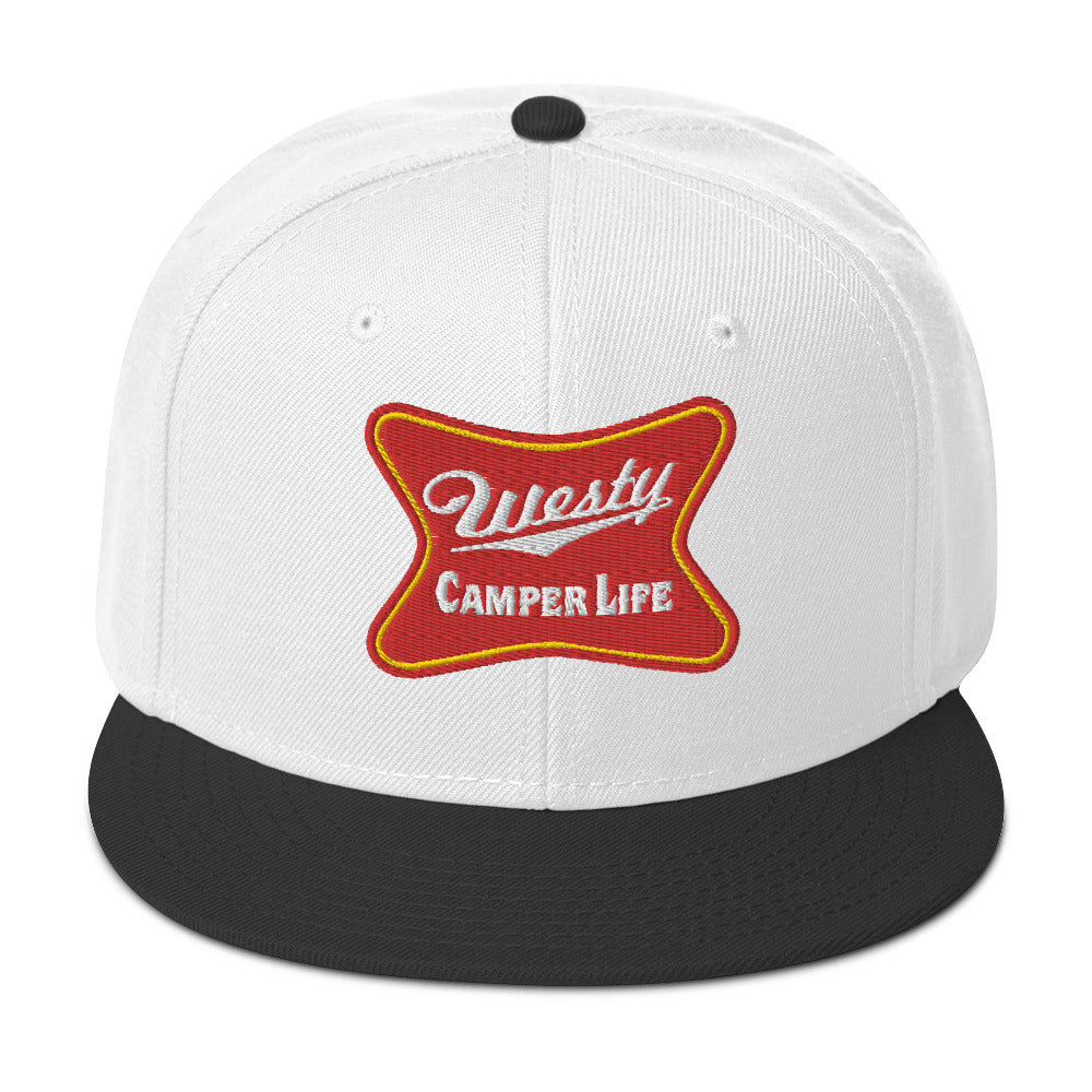 Westy Camper Life Snapback Hat
