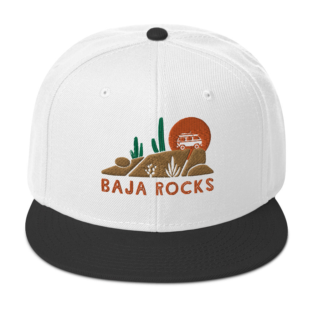 Baja Rocks Snapback Hat