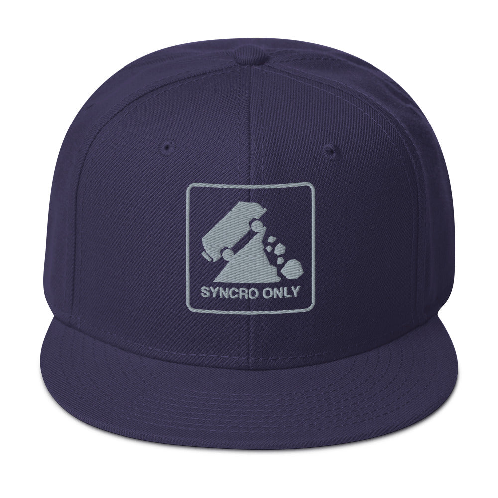 Syncro Only Snapback Hat