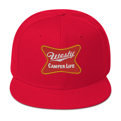 Westy Camper Life Snapback Hat