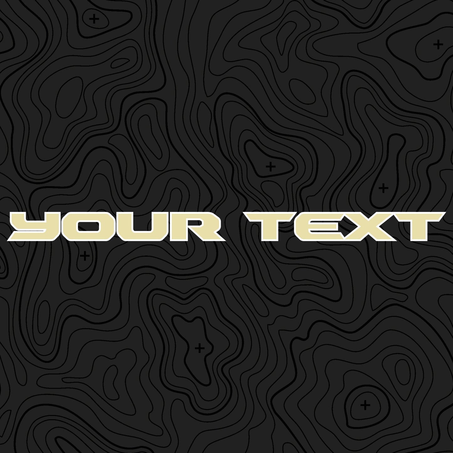 Soft Colors Hood Lettering | Set of 2