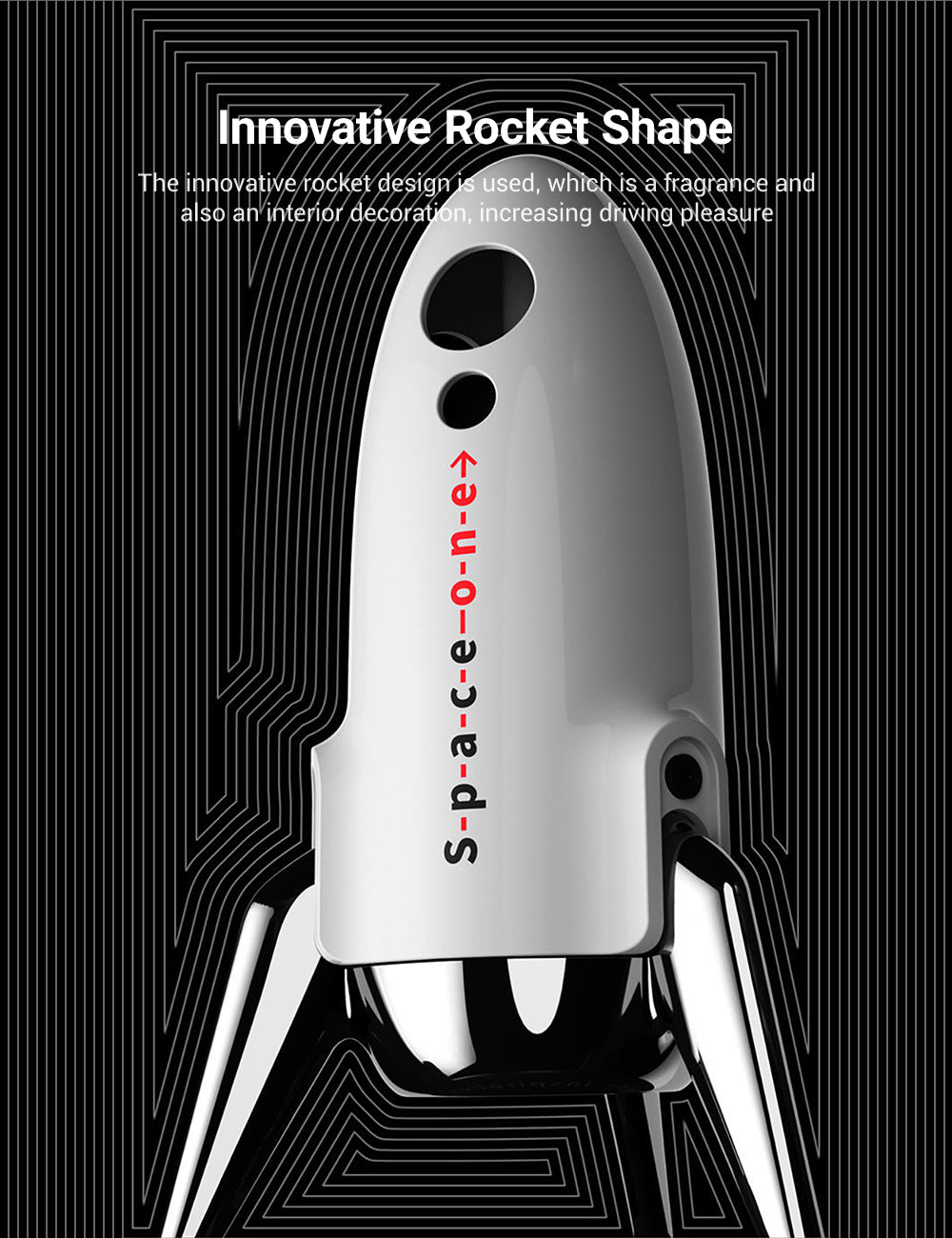 TESERY Space One Rocket Perfume Diffuser for Tesla