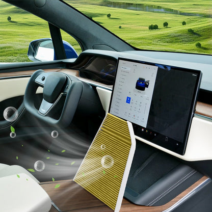 Activated Carbon Cabin Air Filter for Model X | HEPA PM2.5 Filtration