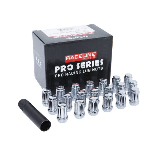 L73807ANV 12X1.50 CHROME SPLINE 5 LUG KIT NO VALVE STEMS