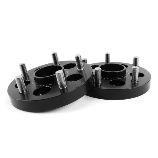 Perrin [02-14 WRX] 5x100 to 5x114.3 20mm Wheel Adapters Black