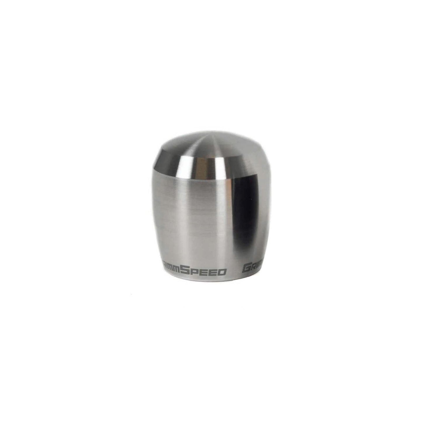 Grimmspeed Stubby Shift Knob - Raw Stainless Steel - Universal GRM038011