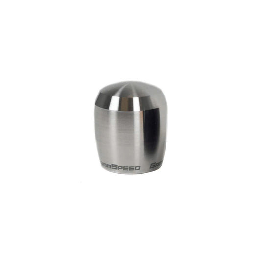 Grimmspeed Stubby Shift Knob - Raw Stainless Steel - Universal GRM038011