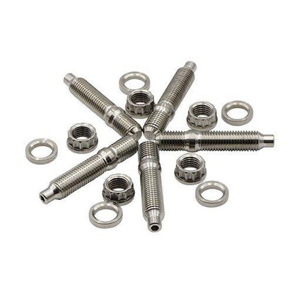 BLOX Racing Stainless Steel Intake/Exhaust Manifold Studs - M10x1.25 55mm Singles, 5, 11 Piece Kits