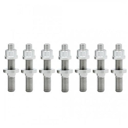 BLOX Racing Stainless Steel Intake/Exhaust Manifold Studs - M8x1.25x45mm Singles, 7-10 Piece Kits