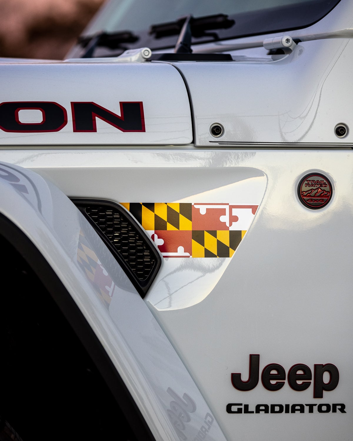 Fender Vent Decal Set | State Flag - fits Wrangler JL & Gladiator JT