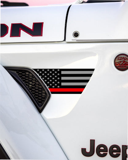 Fender Vent Decal Set | State Flag - fits Wrangler JL & Gladiator JT