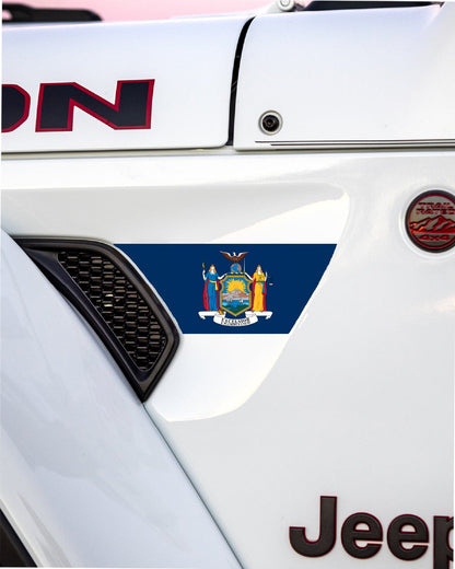 Fender Vent Decal Set | State Flag - fits Wrangler JL & Gladiator JT