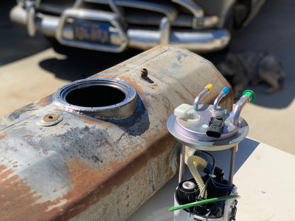 GM Steel Weld-in Fuel Pump Mounting Ring (Large Diameter)