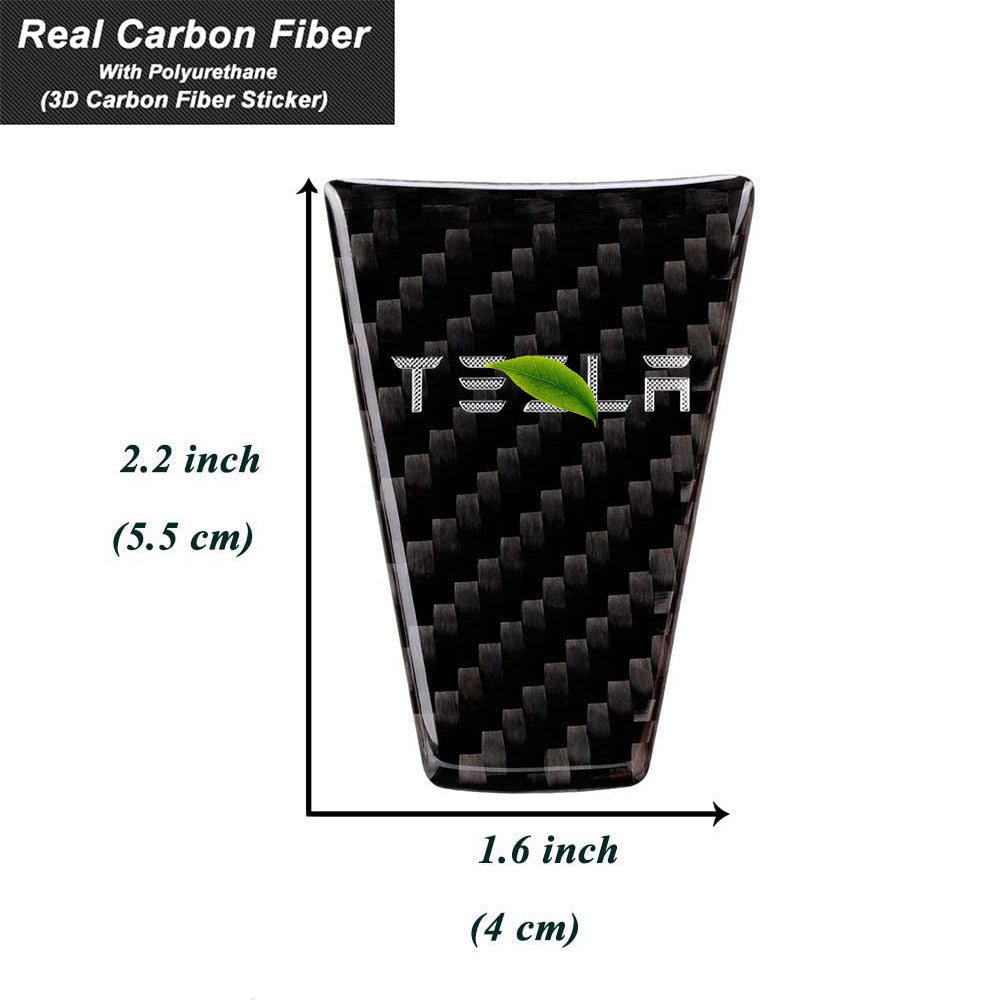 Steering Wheel Interior Sticker for Tesla Model S Model X 2016-2019