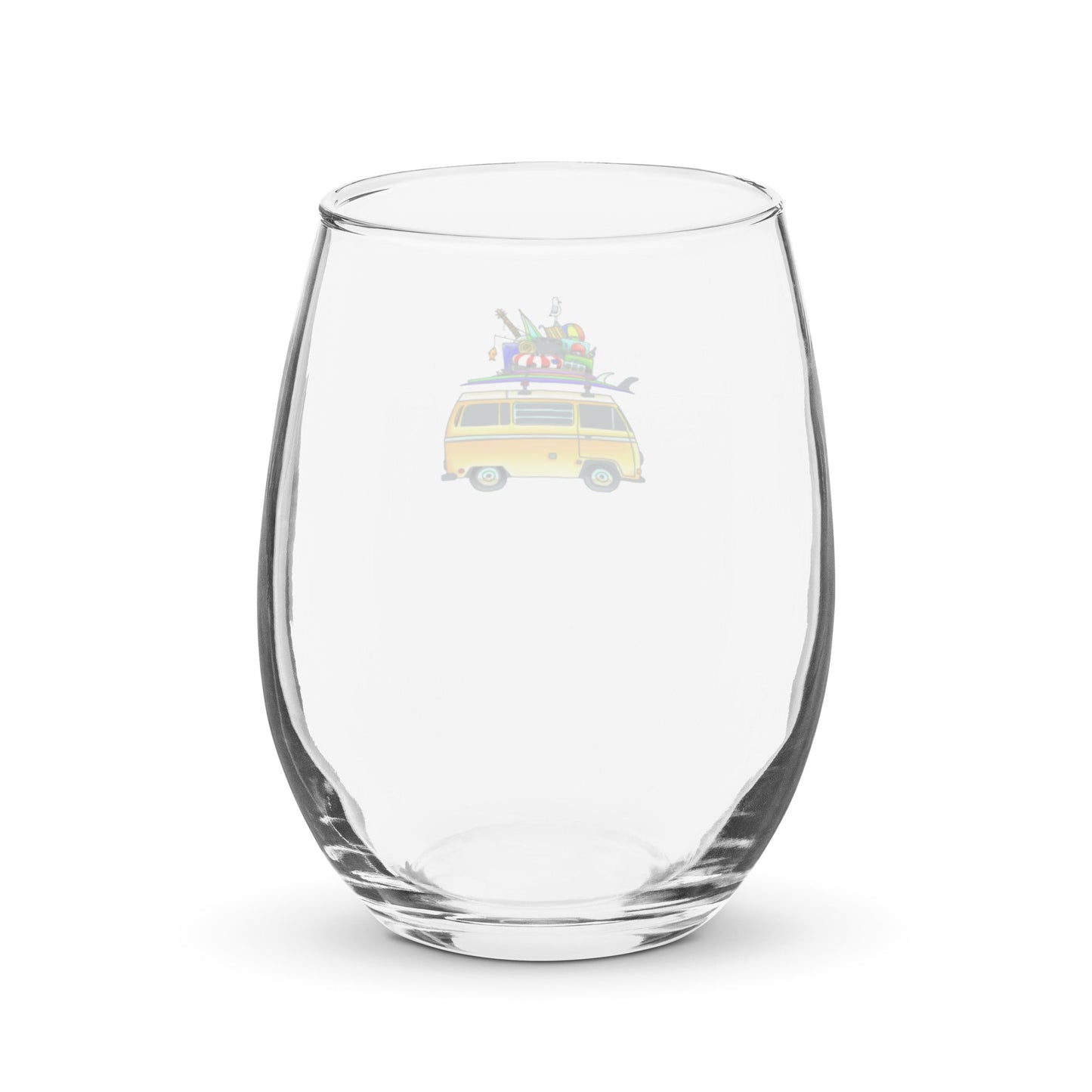 RAD Bus Stemless Wine Glass