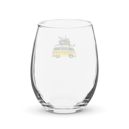 RAD Bus Stemless Wine Glass