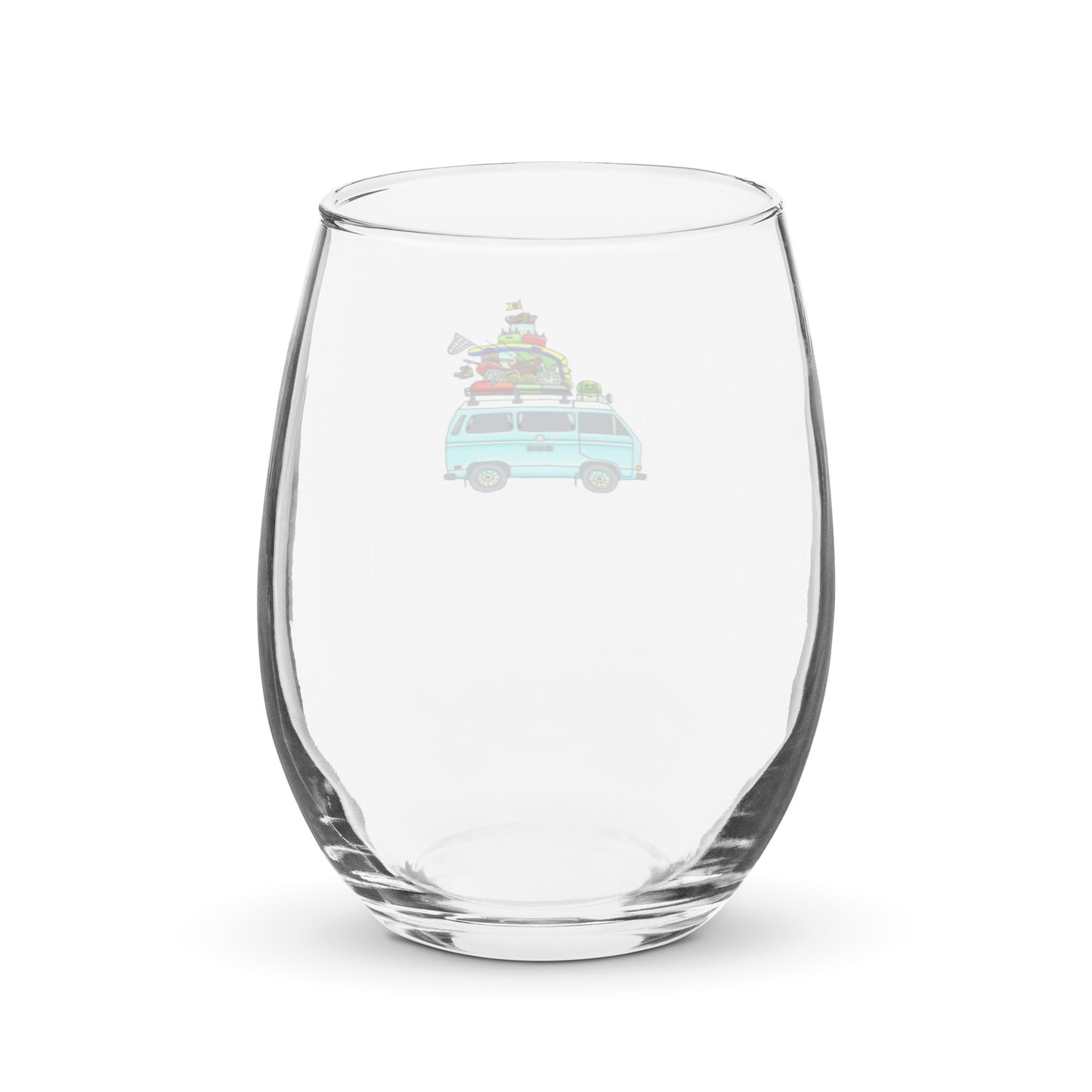 RAD Vanagon Stemless Wine Glass