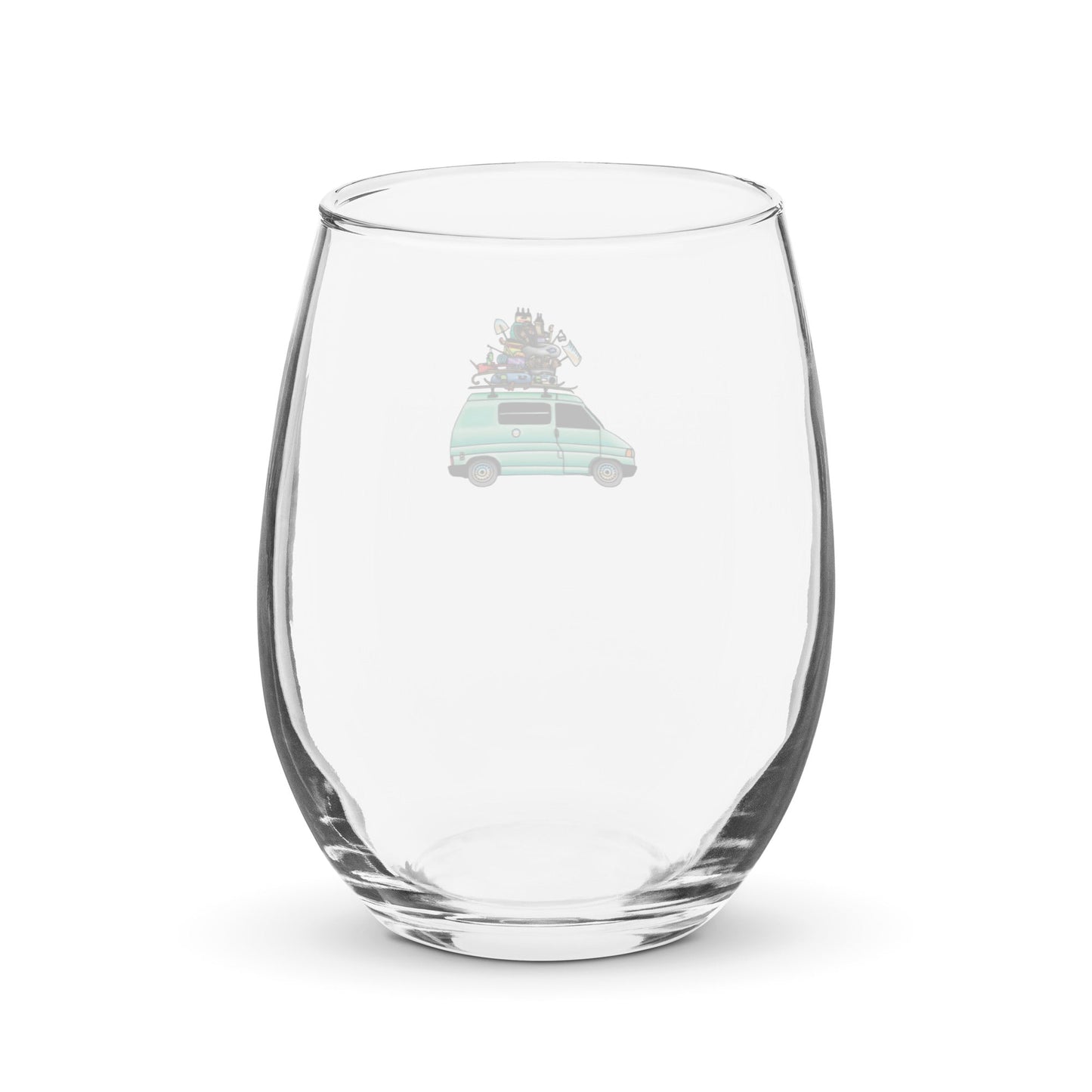 RAD Eurovan Stemless Wine Glass