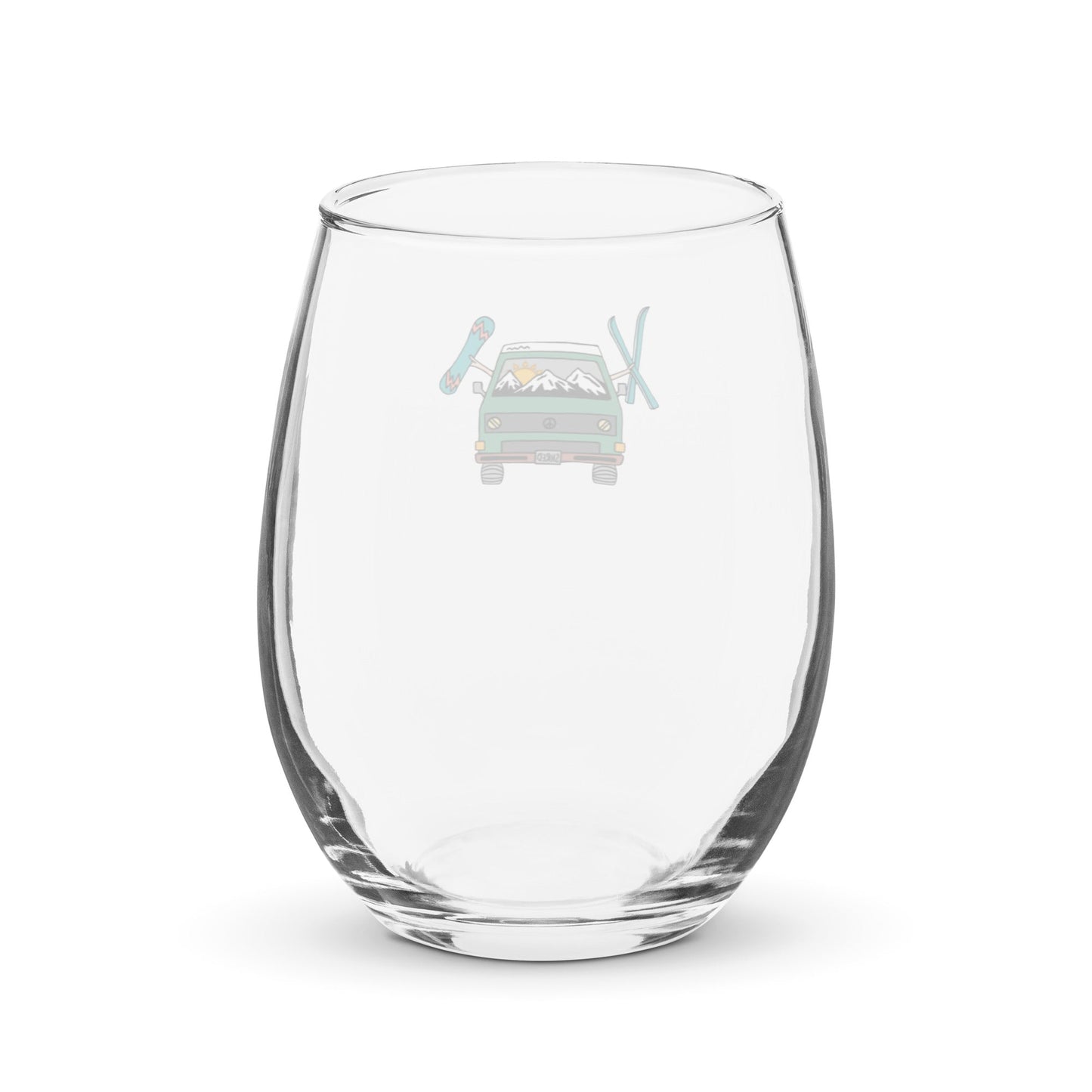 Shred Van Stemless Wine Glass