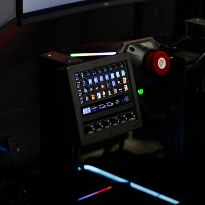 Stream Deck + XL Enclosure with Metal Swivel Mount