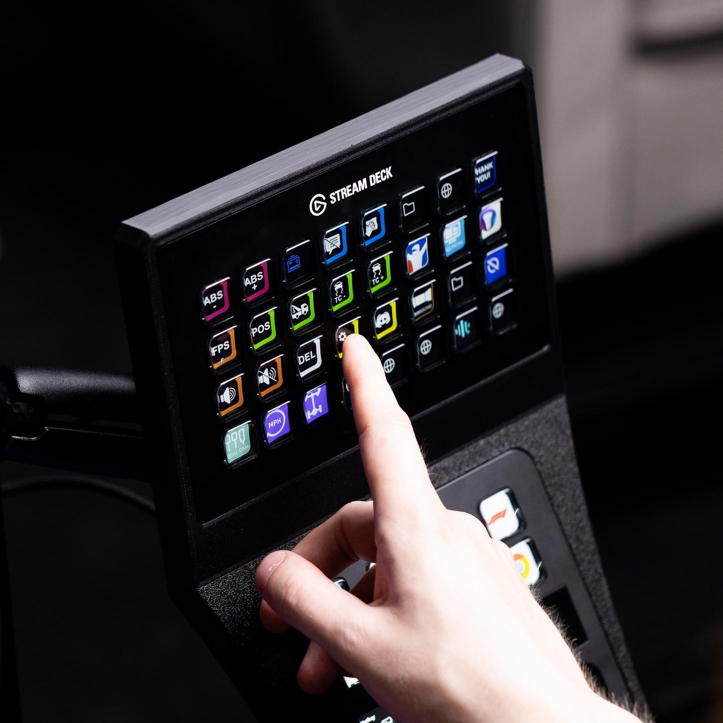 Stream Deck XL and Plus Combo Console Mount