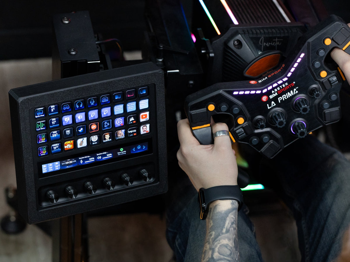 Stream Deck + XL Enclosure with Metal Swivel Mount