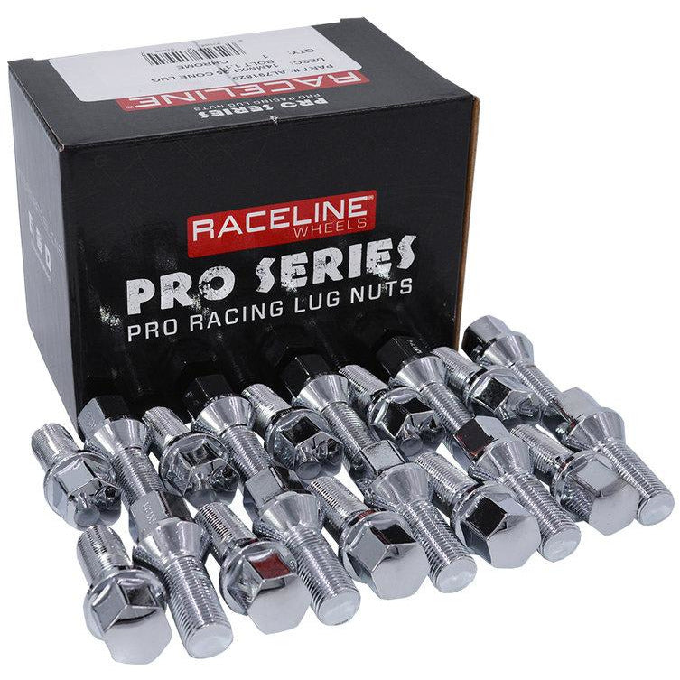 L791821NV 12X1.25 LUG BOLT CHROME 1.1" LENGTH 5 LUG KIT