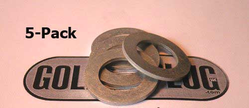 SW10 16mm GoldPlug Aluminum Drain Plug Crush Washer - 5-Pack