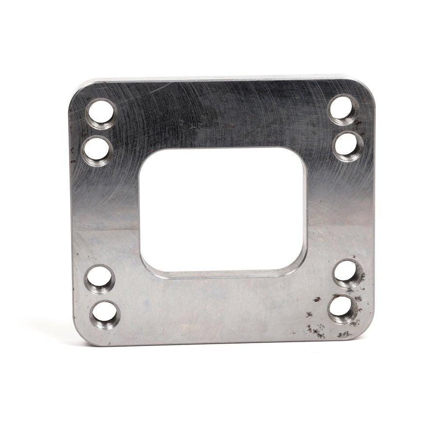 BLOX Racing T3 / T4 Dual Pattern Inlet Flange - Open / Threaded
