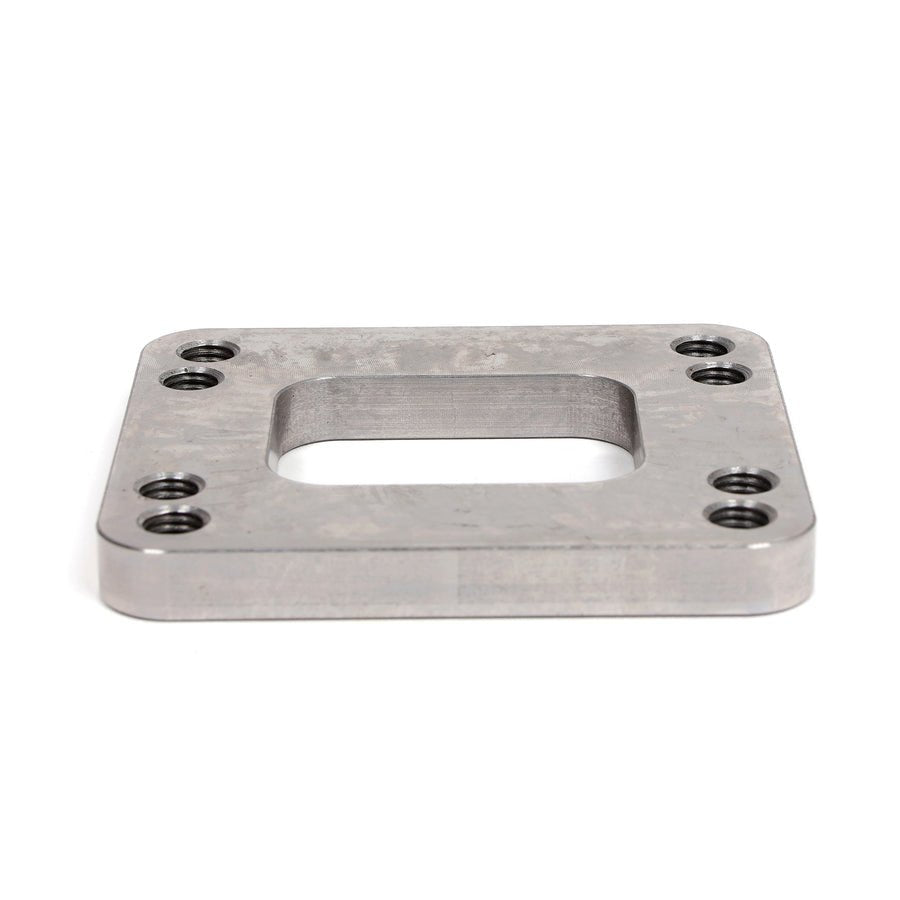 BLOX Racing T3 / T4 Dual Pattern Inlet Flange - Open / Threaded