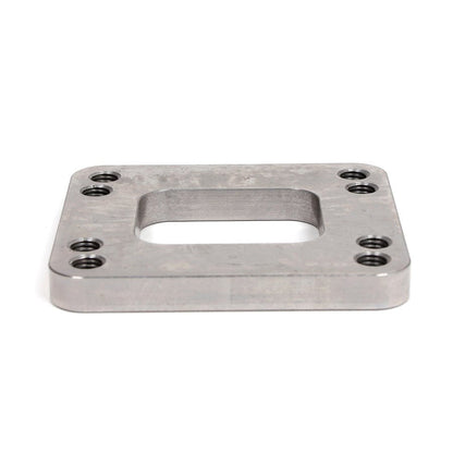BLOX Racing T3 / T4 Dual Pattern Inlet Flange - Open / Threaded