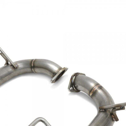 BLOX Racing T304 Muffler Delete - 2015-2021 Subaru WRX / STi