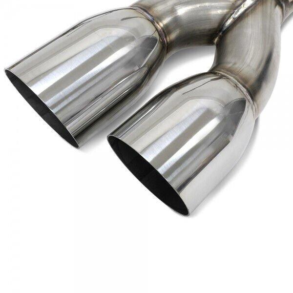 BLOX Racing T304 Muffler Delete - 2015-2021 Subaru WRX / STi