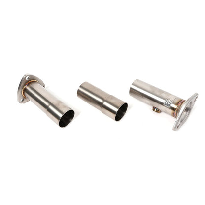 BLOX Racing T304 Telescoping Mid Pipe - Civic / Acura Integra