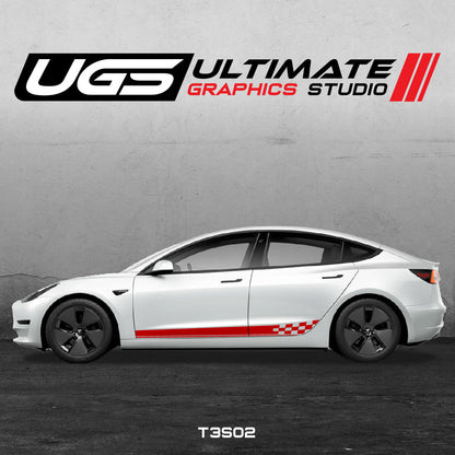 Tesla Side Graphics