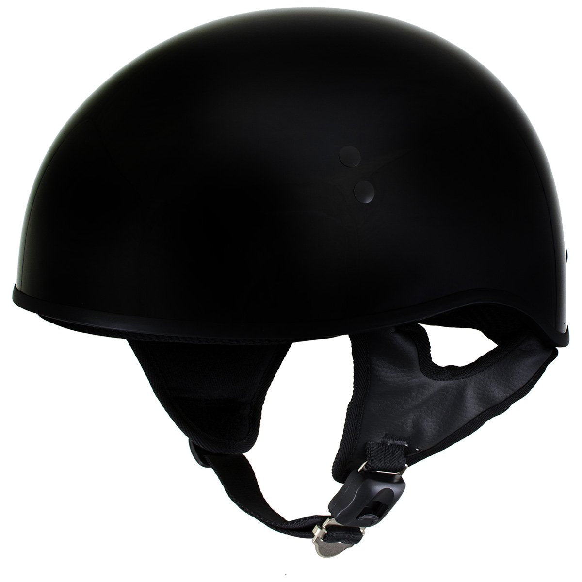 Hot Leathers T68 'The O.G.' Gloss Black DOT Helmet with MP7922FMSET Heated Balaclava Bundle