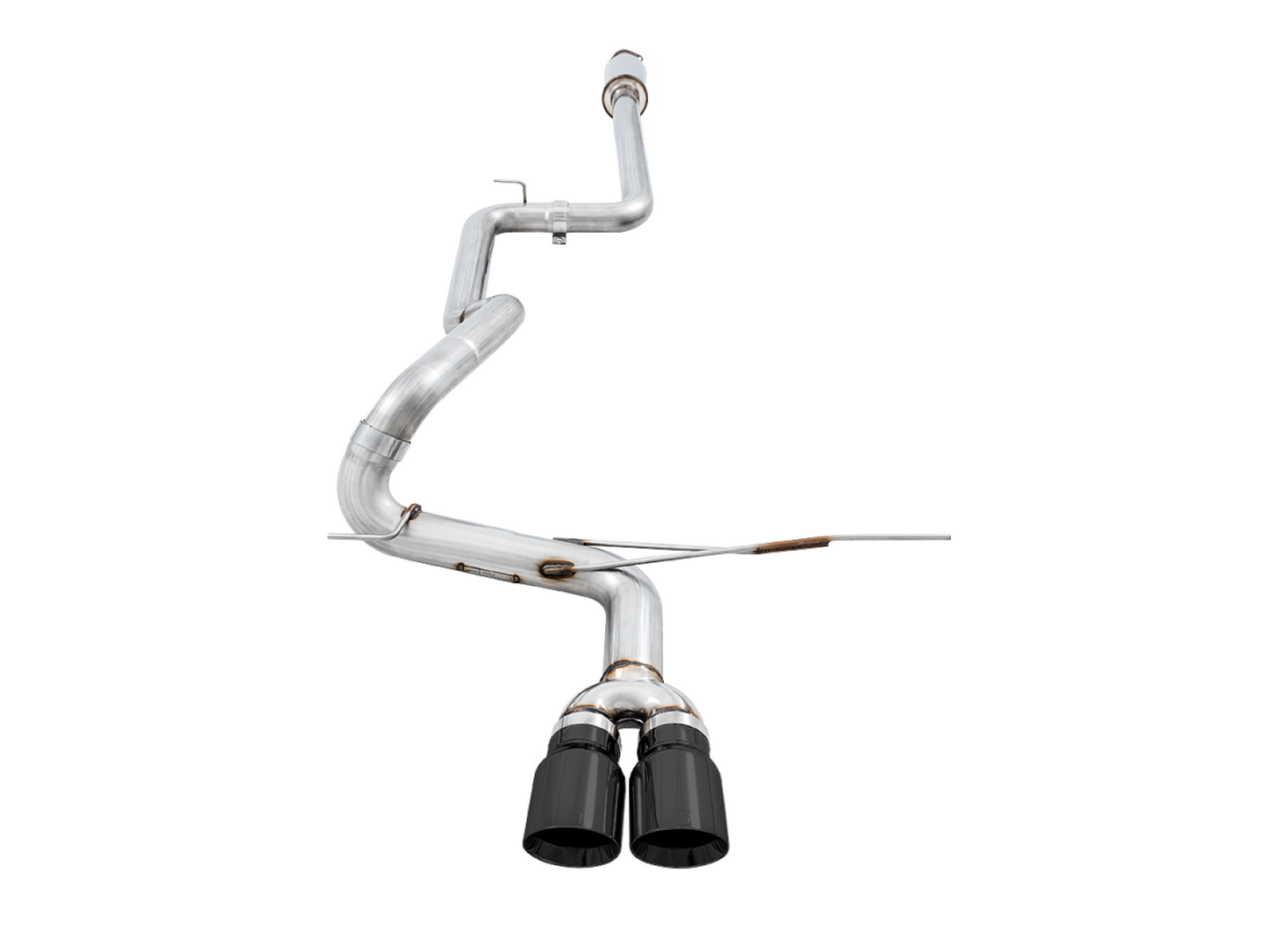 AWE Tuning Track Edition Cat-back Exhaust for Ford Focus ST - Diamond BlackTips 3020-33036