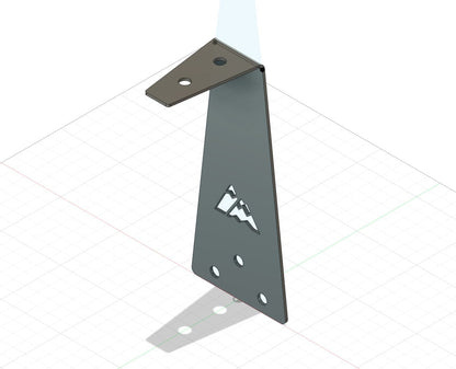Teardrop Trailer Roof Rack Brackets - Digital Files