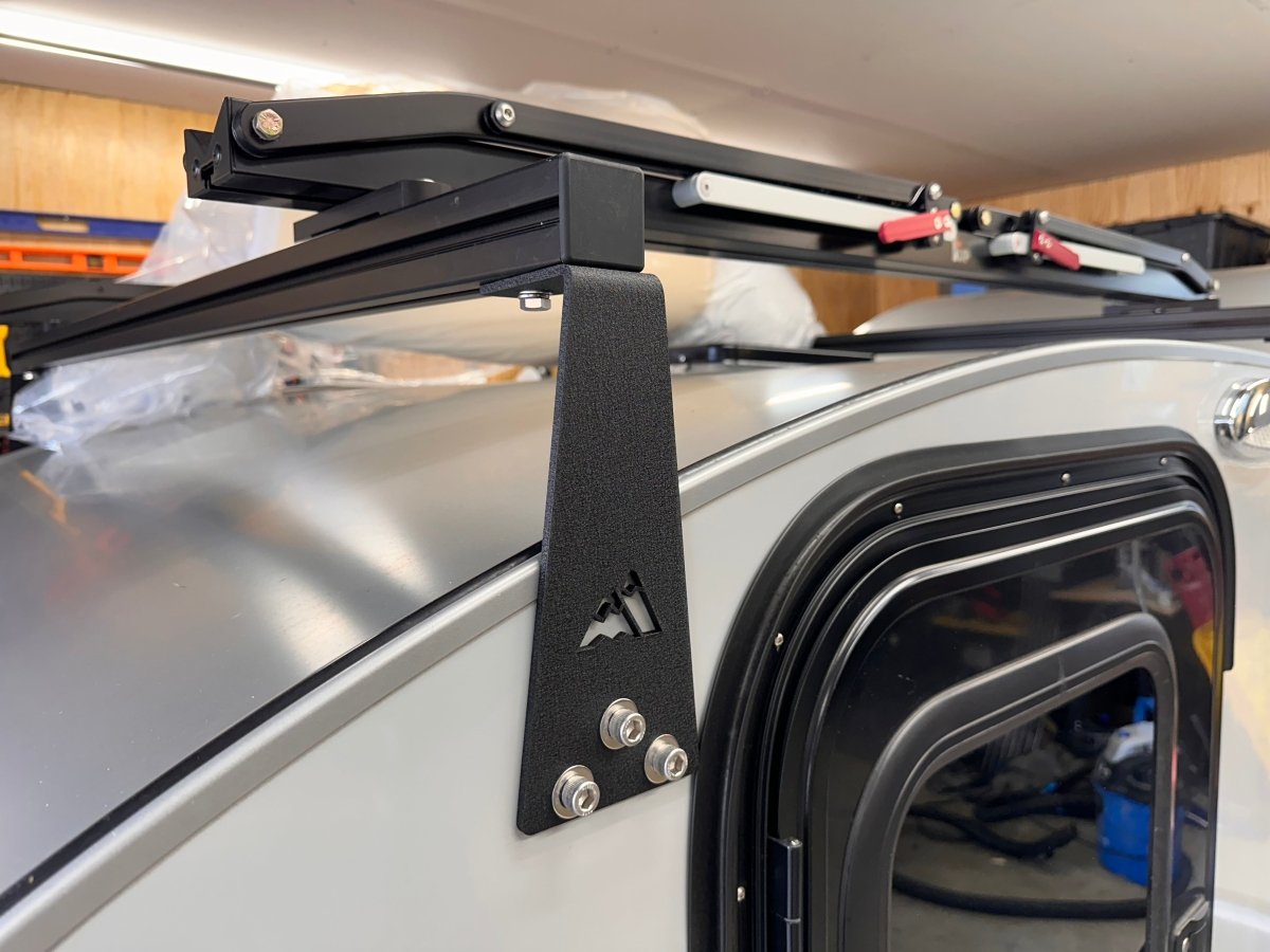 Teardrop Trailer Roof Rack Brackets - Digital Files