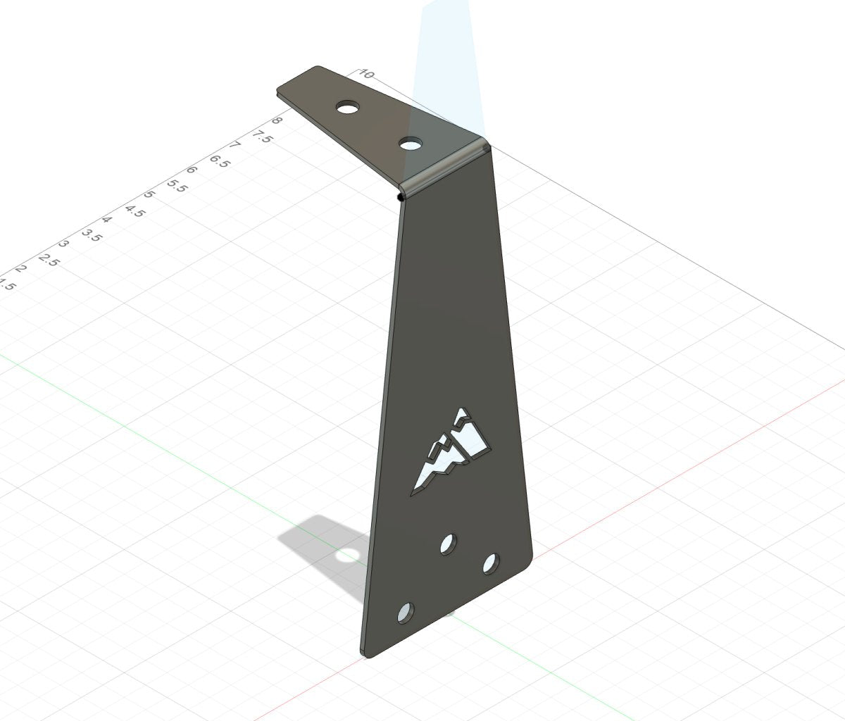 Teardrop Trailer Roof Rack Brackets - Digital Files