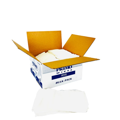 Primo® Wipes Petite White Wipers | 600+ Count Flatpack Box | Telesto Products