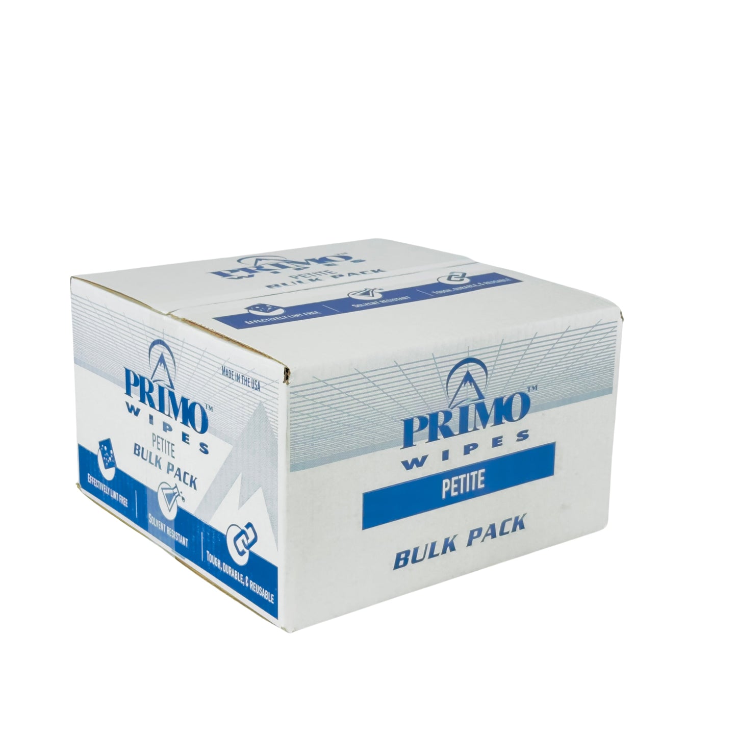 Primo® Wipes Petite Blue Wipers | 600+ Count Case | Telesto Products