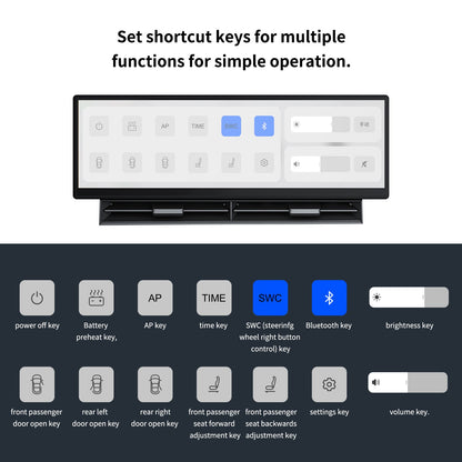 TESERY 10.88′′ Touch Screen Instrument Cluster Dashboard Display for Model 3/Y