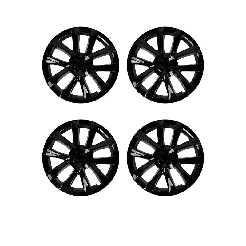 TESERY 18″ Wheel Caps S Plaid Style for Tesla Model 3 (4PCS)
