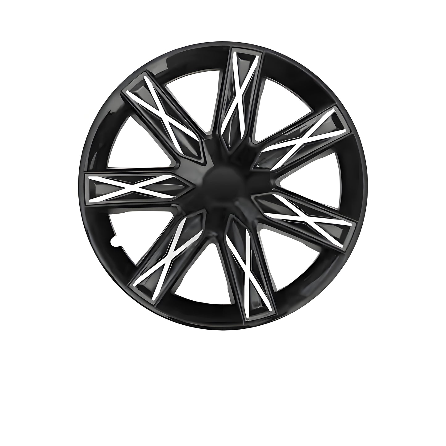 19" Double Star ABS Wheel Covers for Model Y Gemini | 4-Piece Set | Aerodynamic | Weather-Resistant