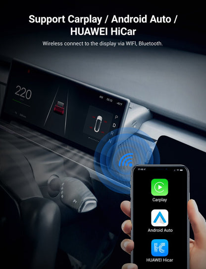 TESERY F9 Pro Screen Dashboard Display With Carplay & Android Auto for Model 3 / Model Y